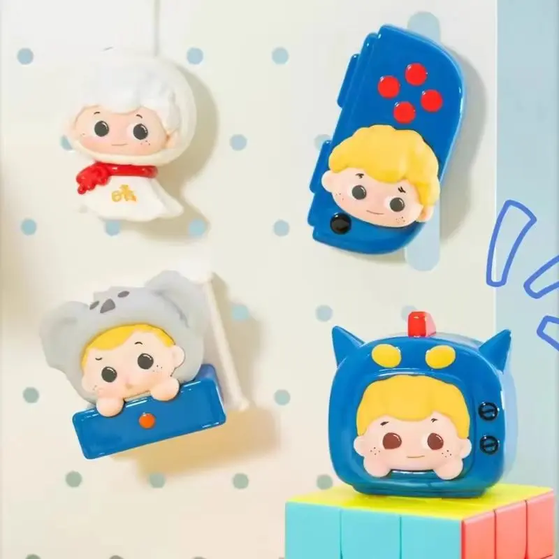 حقيقية Letsvan سعيد ملصقات سلسلة صندوق أعمى مغناطيس الثلاجة الشكل Ziyuli Pidol تخمين حقيبة صندوق غامض اللعب لطيف مفاجأة الهدايا