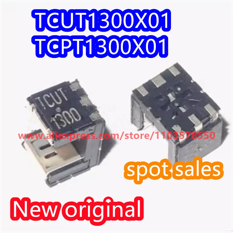 10PCS  TCPT1300X01 TCPT1300 slot type photoelectric switch 3mm miniature transmission photoelectric sensor TCUT1300X01 TCUT1300