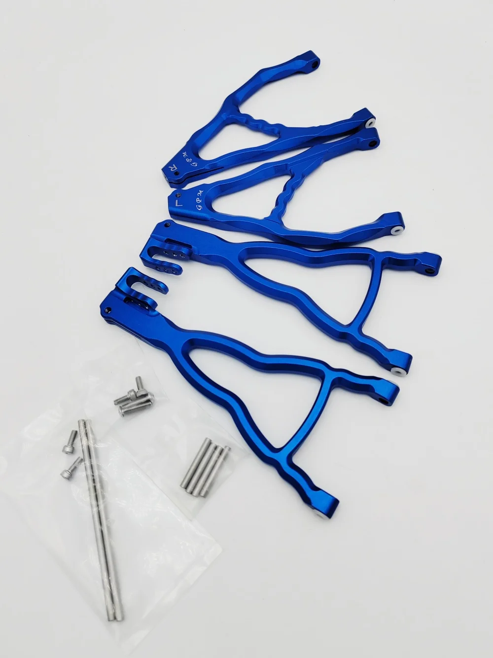 Bracciones inferiores delanteros y traseros de aleación de aluminio con mecanizado CNC para TRAXXAS E REVO SUMMIT