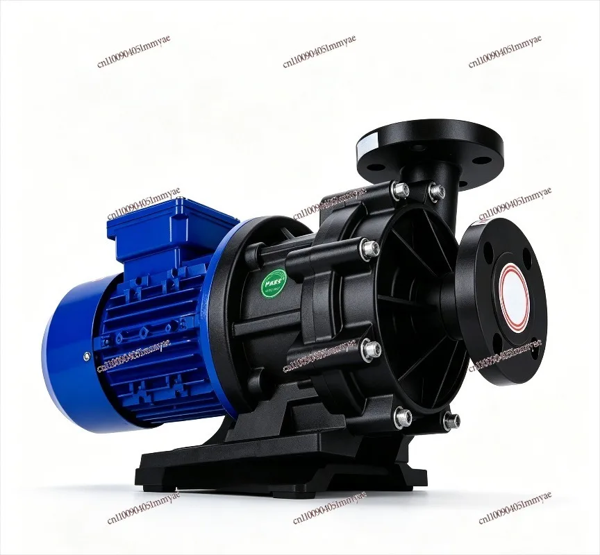 Fluoroplastic Magnetic Drive Pump, Corrosion & Heat Resistant Circulating Pump for PCB Flow Battery Energy Storage