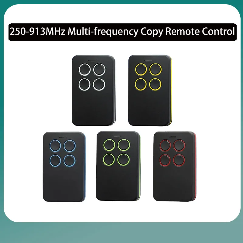 Multi-frequency copy 300MHz-868MHz face-to-face transmitter roller shutter garage door electric vehicle remote control
