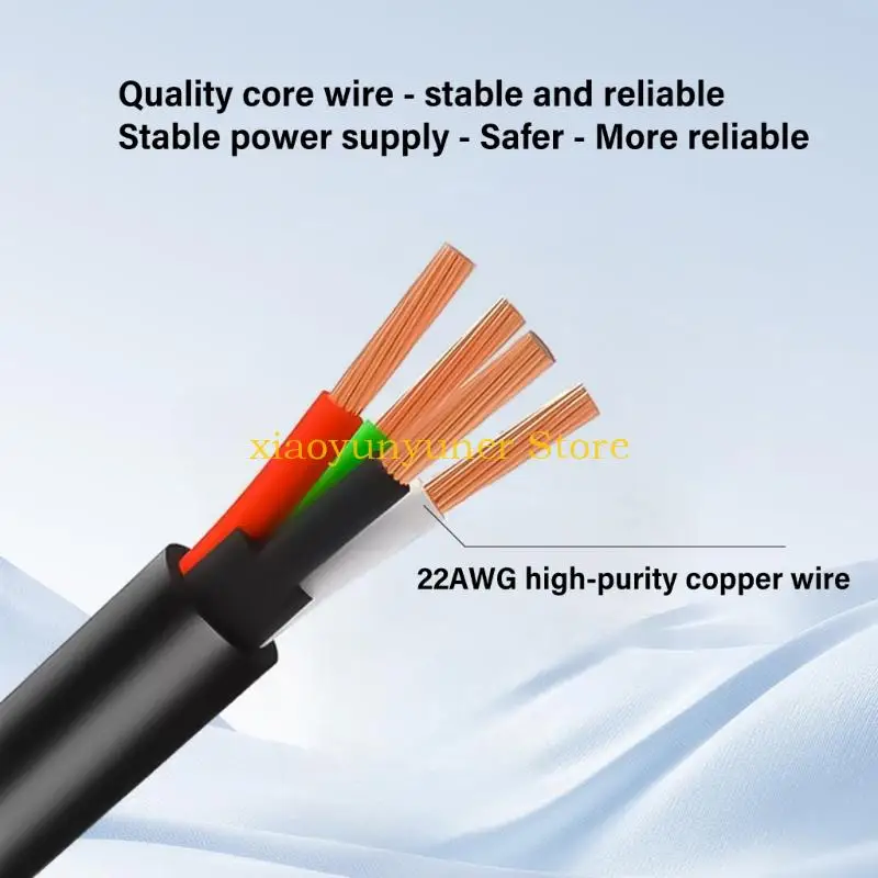 

P9JB 4Pin Extension Cable 50cm/100cm Male Flexible Wire for 3D Printer Auto Feed BMCU Transmission Extended Project