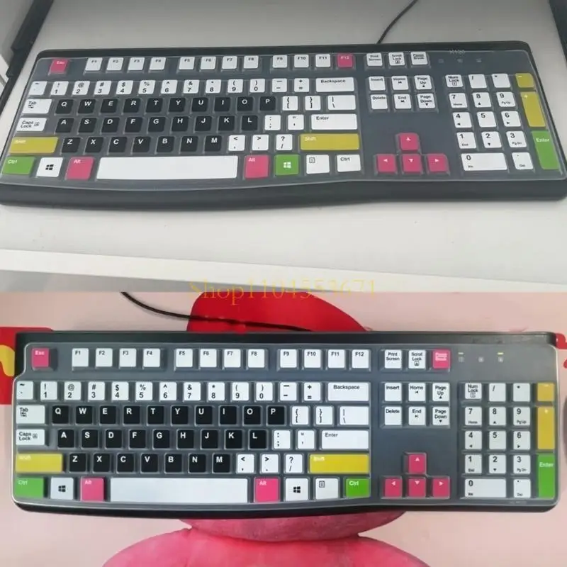 

Best Seller Thin Silicone Keyboard Protectors for K120 MK120 Corded Keyboard Cover