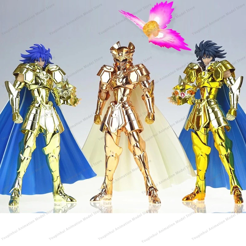 CS Model Saint Seiya Myth Cloth EX Gemini Saga With Galaxian Explosion Gold/24K/OCE Knights of the Zodiac Action Figure In Stock