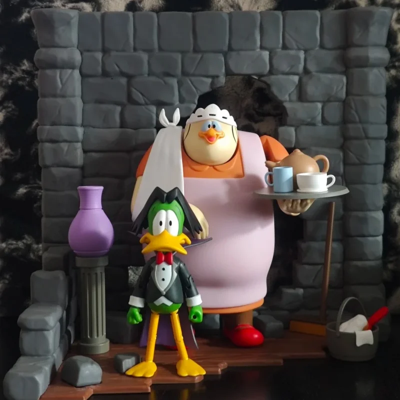 

Happy Childhood Nanny Action Figure 18Cm Movable Unboxed Collectible Doll From Count Duckula Desktop Decor For Anime Collectors