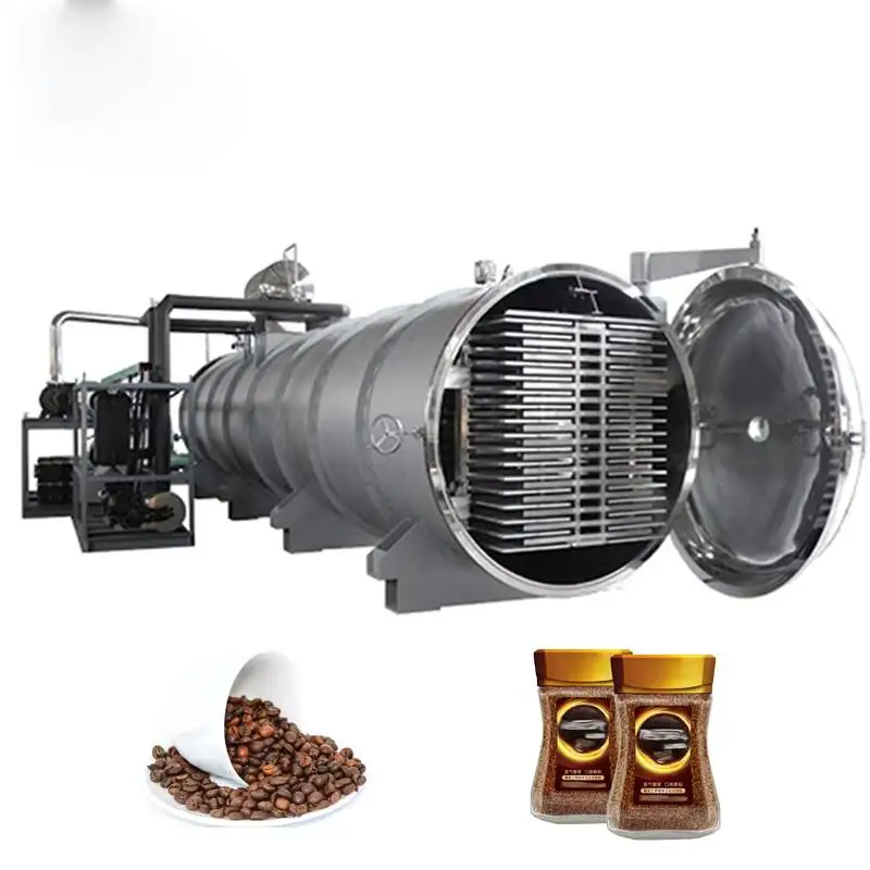 

Hot-Selling Large Industrial Grade Quality High Yield Dryer Lyophilizer For Freeze Dried Coffee And Milk