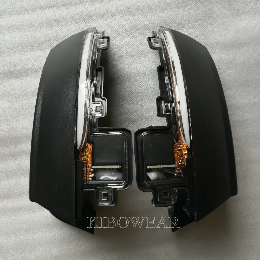 2pc Dynamic Blinker LED for VW Polo 6R 6C MK5 Turn Signal lights flasher 2011 2012 2013 2014 2015 2016 2017 mirror indicator