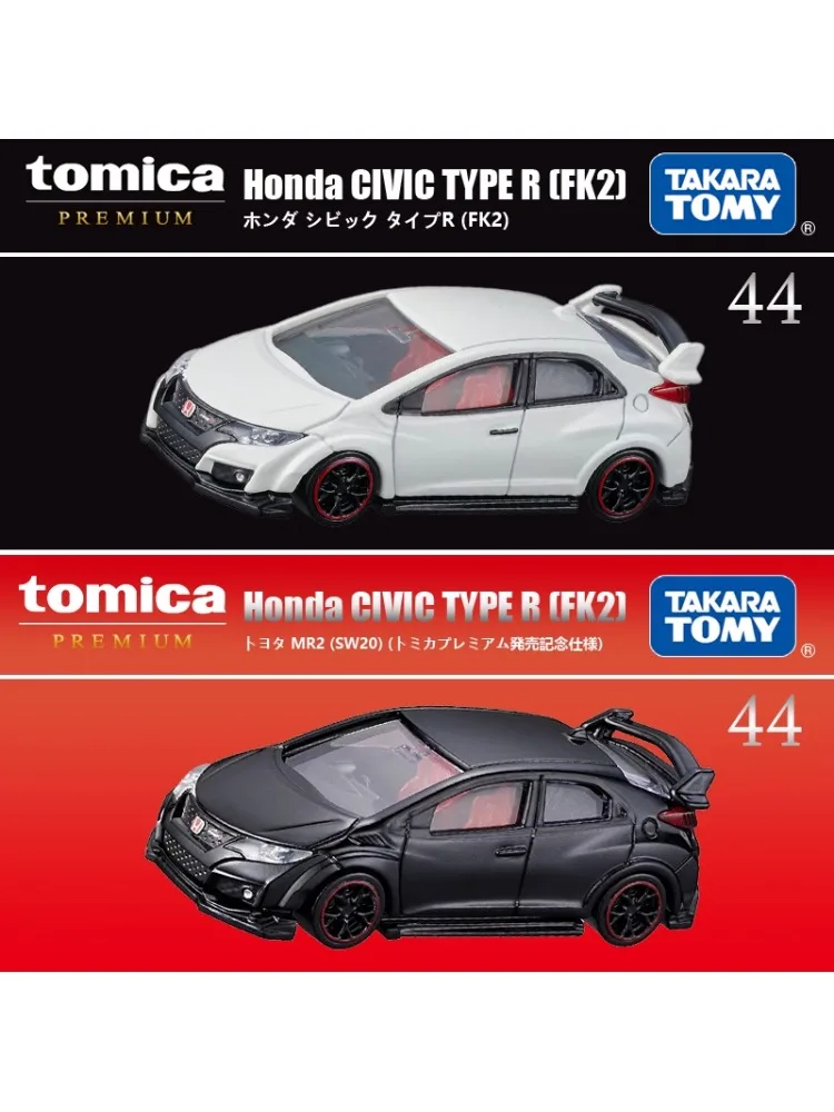 Takara Tomy Tomica voiture premium No.44 honda civic type R FK2 garçons jouets véhicule 1/64 véhicules moulés sous pression modèle cadeau d'anniversaire