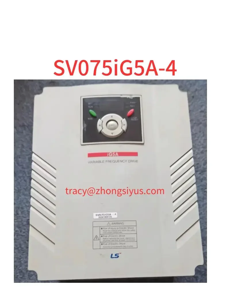 

Used inverter, 7.5 kw 380V, SV075iG5A-4, function package