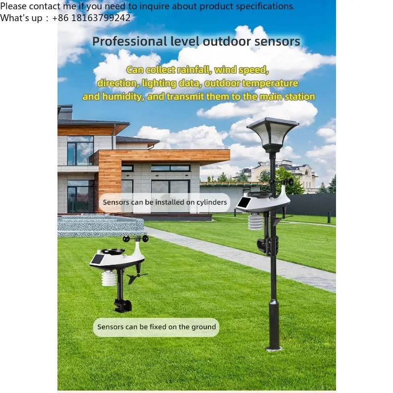 Digital Thermometer For Outdoor Weather Station Temperature Instruments Humidity Mon itor Hygrometer