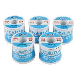 KAINA 0.4/0.5/0.6/0.8/1mm 450g lehim teli 63/37 kalay kurşun kalay tel lehim Rosin çekirdek lehim akı lehim kaynak