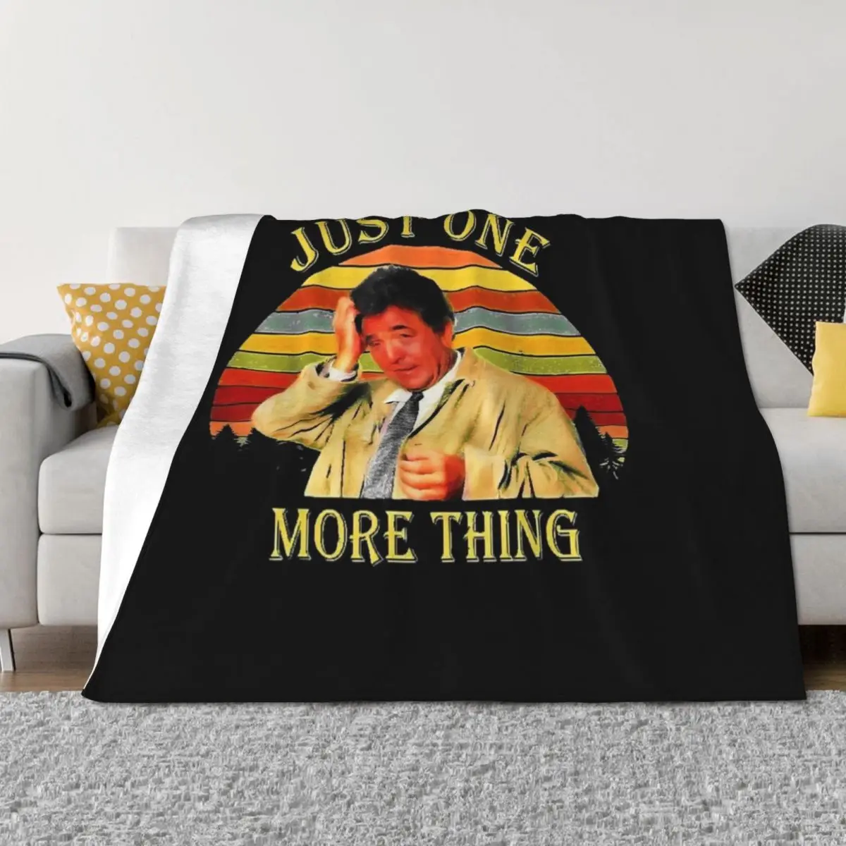 مجرد شيء آخر كولومبو رمي بطانية كيس النوم المعزي الفاخرة St بطانيات متعددة الأغراض