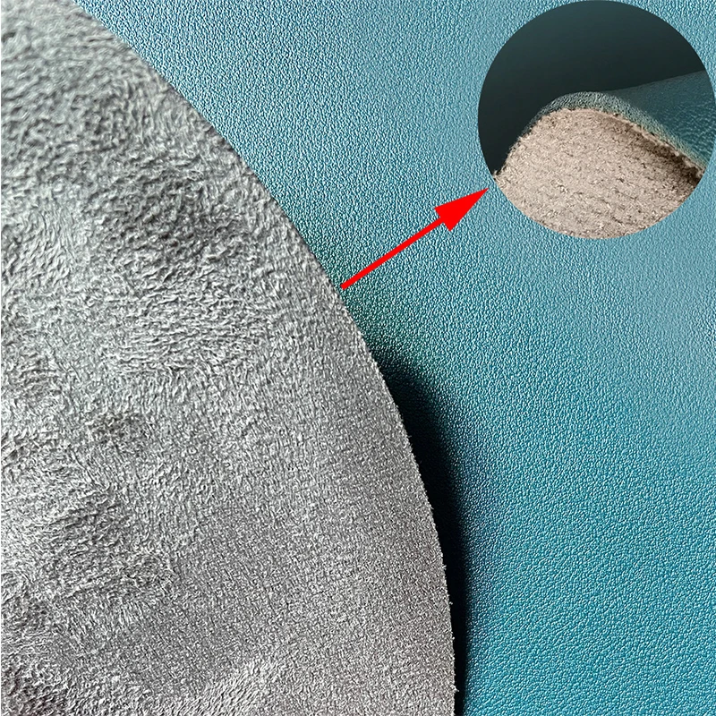 Solid Color Round Mouse Pad Single Sided Waterproof PU Leather Mouse Pad Non-slip Pad For Computer Mouse Office Accessories