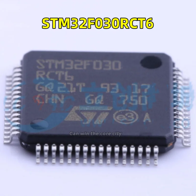 

1-100 PCS/LOT New and original STM32F030RCT6 STM32F030 32-bit microcontroller LQFP-64 package