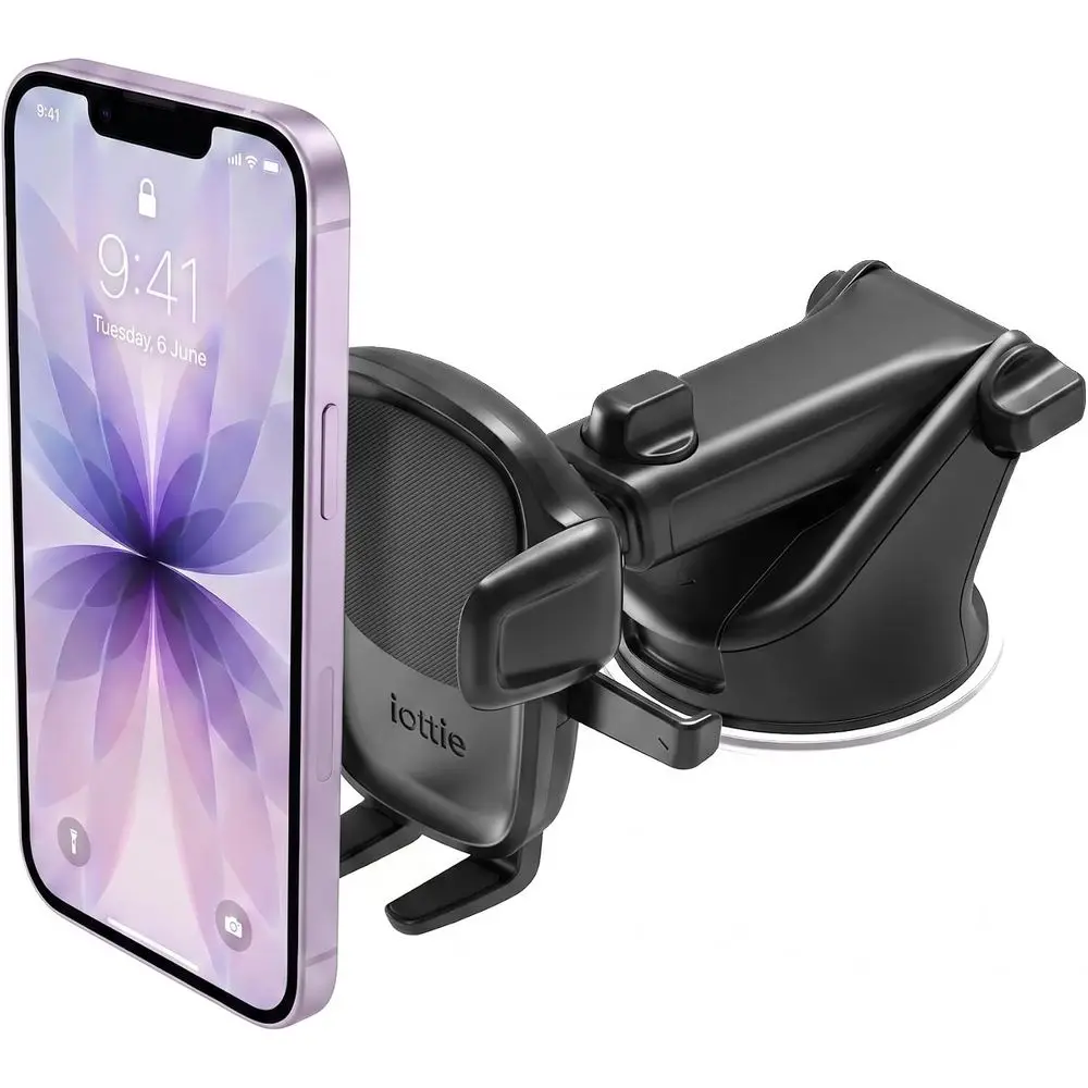 

Touch Signature Board & Windshield Car Mount Holder Desk Stand with Suction Cup Base Arm for iPhone, More Smart Devices