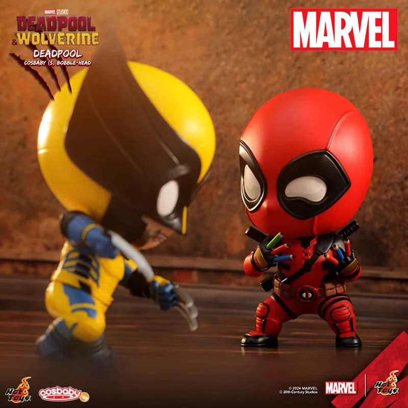 

Hottoys Deadpool & Wolverine Deadpool 3 глухая коробка фигурки из фильма для косплея