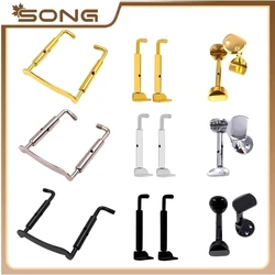 1pcs/5pcs violin1/4 1/2 3/4 4/4 Fission Chinrest Clamp Screws Silver/Black/Golden，Chinrest screw wrench Tool, Parts accessories
