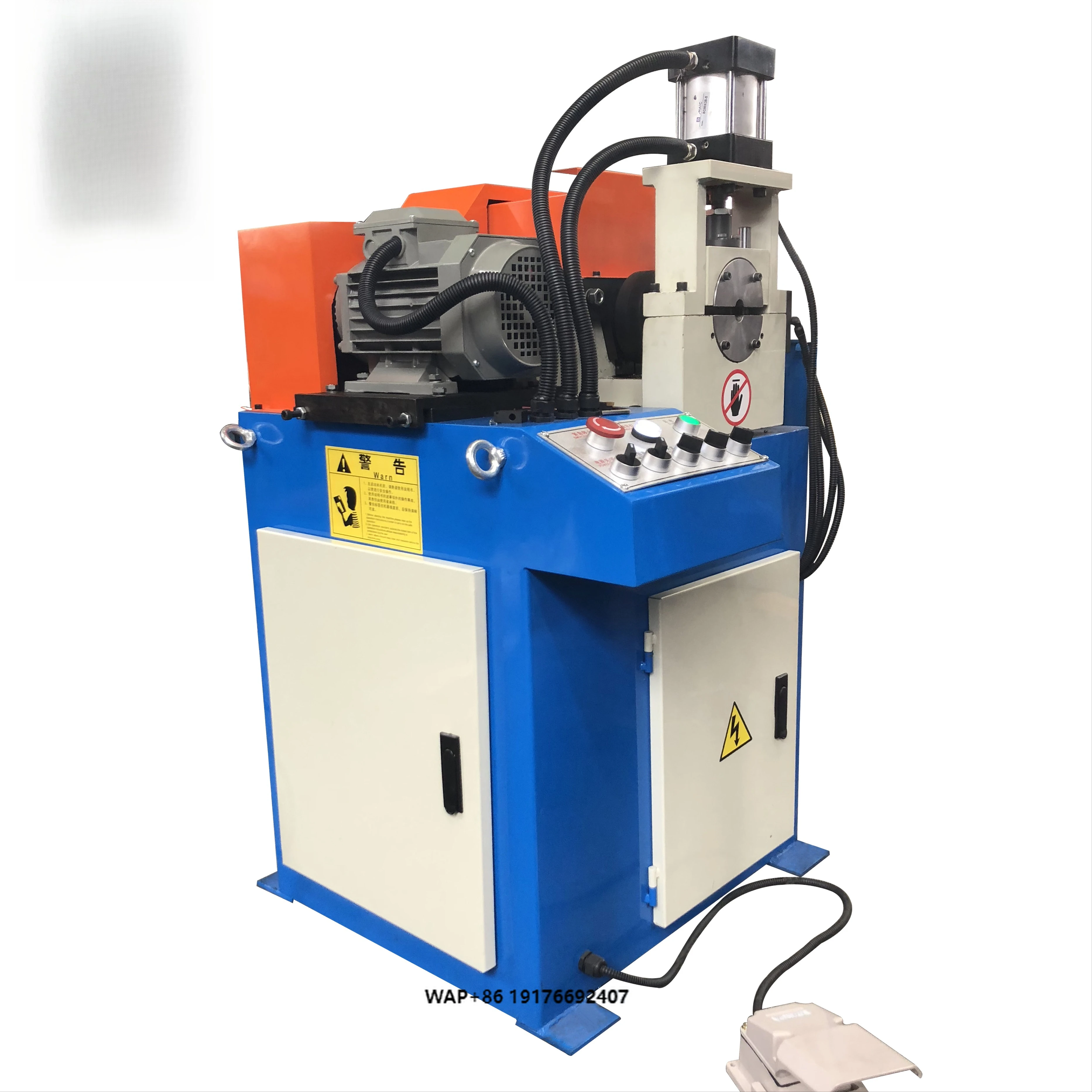 EF-AC/80 High Accuracy Chamfering Machine 2021 Product for Pipe Application with Core Gear & Bearing Components