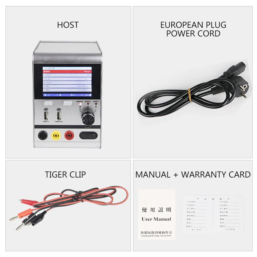 High-precision Voltage Regulated DC Power Supply Lab Power Supply 30V 6A Power Supplies Adjustable Voltage and Current Regulator