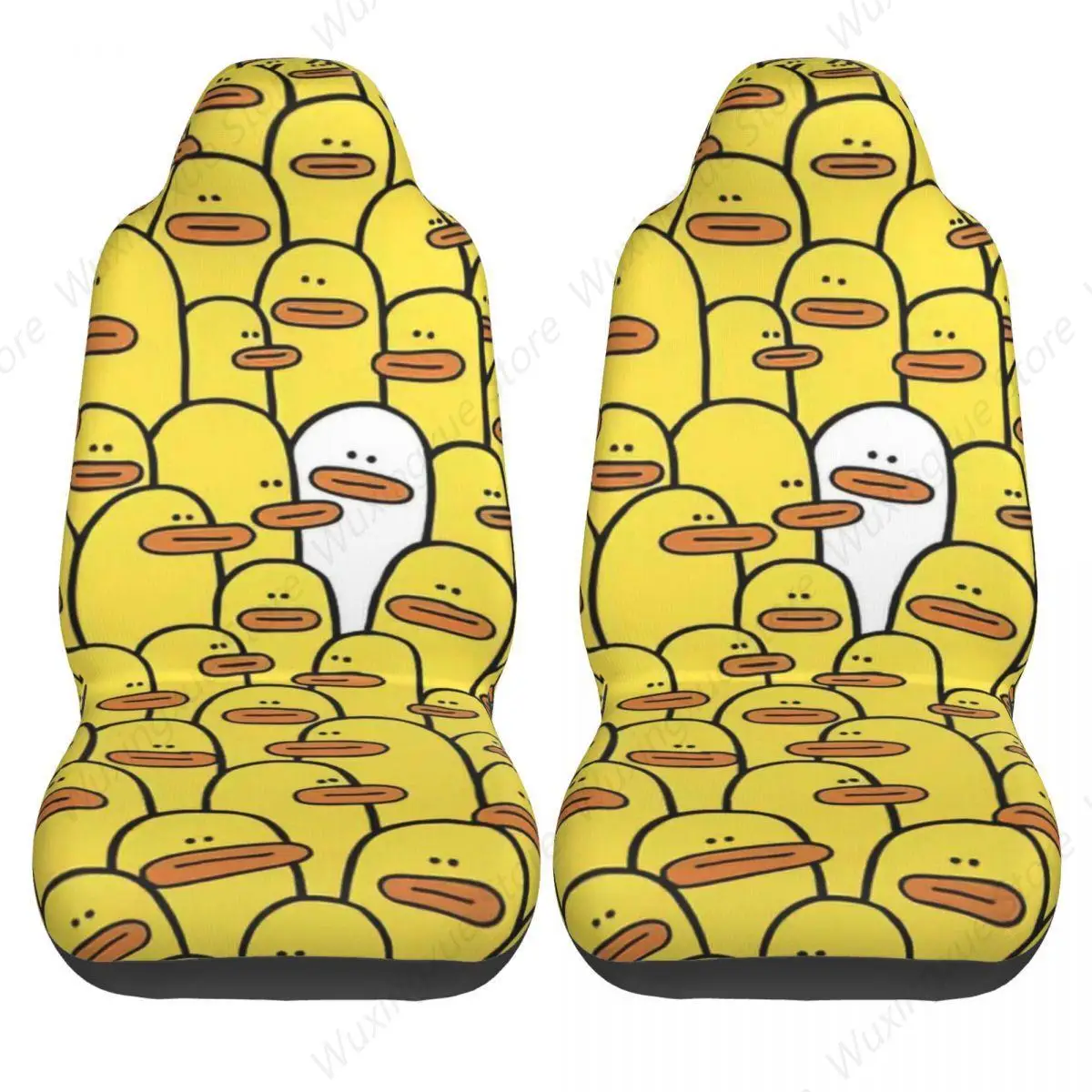 Be The One Odd Duck Car Seat Cover Custom Printing Universal Front Protector Accessories Cushion Set