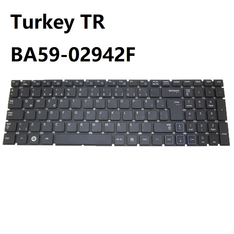 US UK RU SW TR CA BR ARFR ARFR Laptop Keyboard For Samsung RV511 RV515 RV520 New