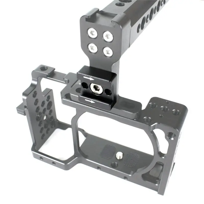 A003 1Set 1/4 Thread Cold Hot Shoe Mount Adapter for DSLR Camera Cage Rig /Flash /LED Light /Microphone /Monitor Mounting