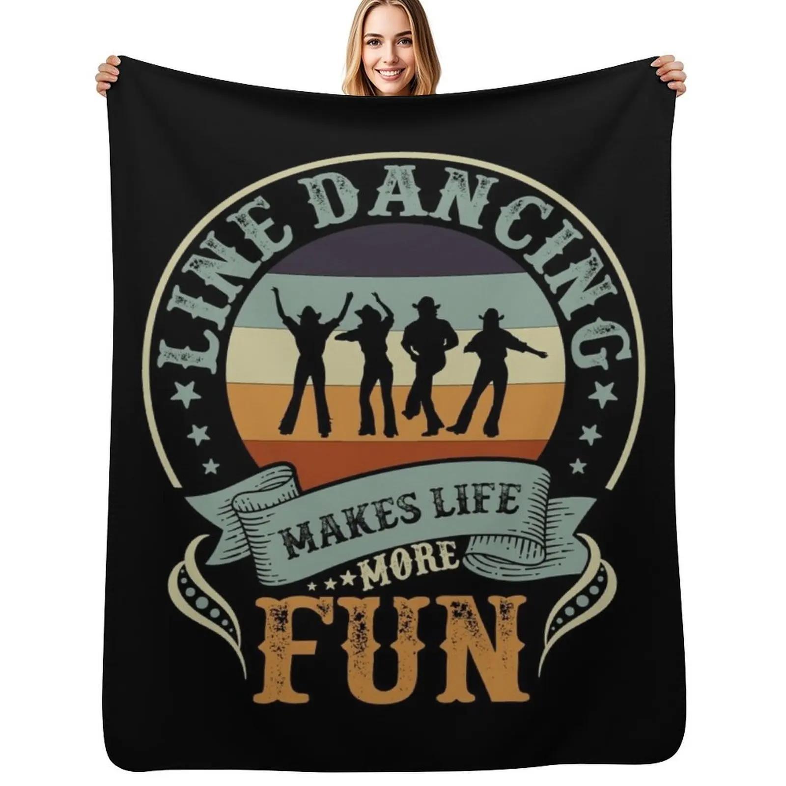 

Line Dancing Makes Life More Fun For Dance Lovers Throw Blanket Sofas For Sofa Thin Bed sofa bed Blankets