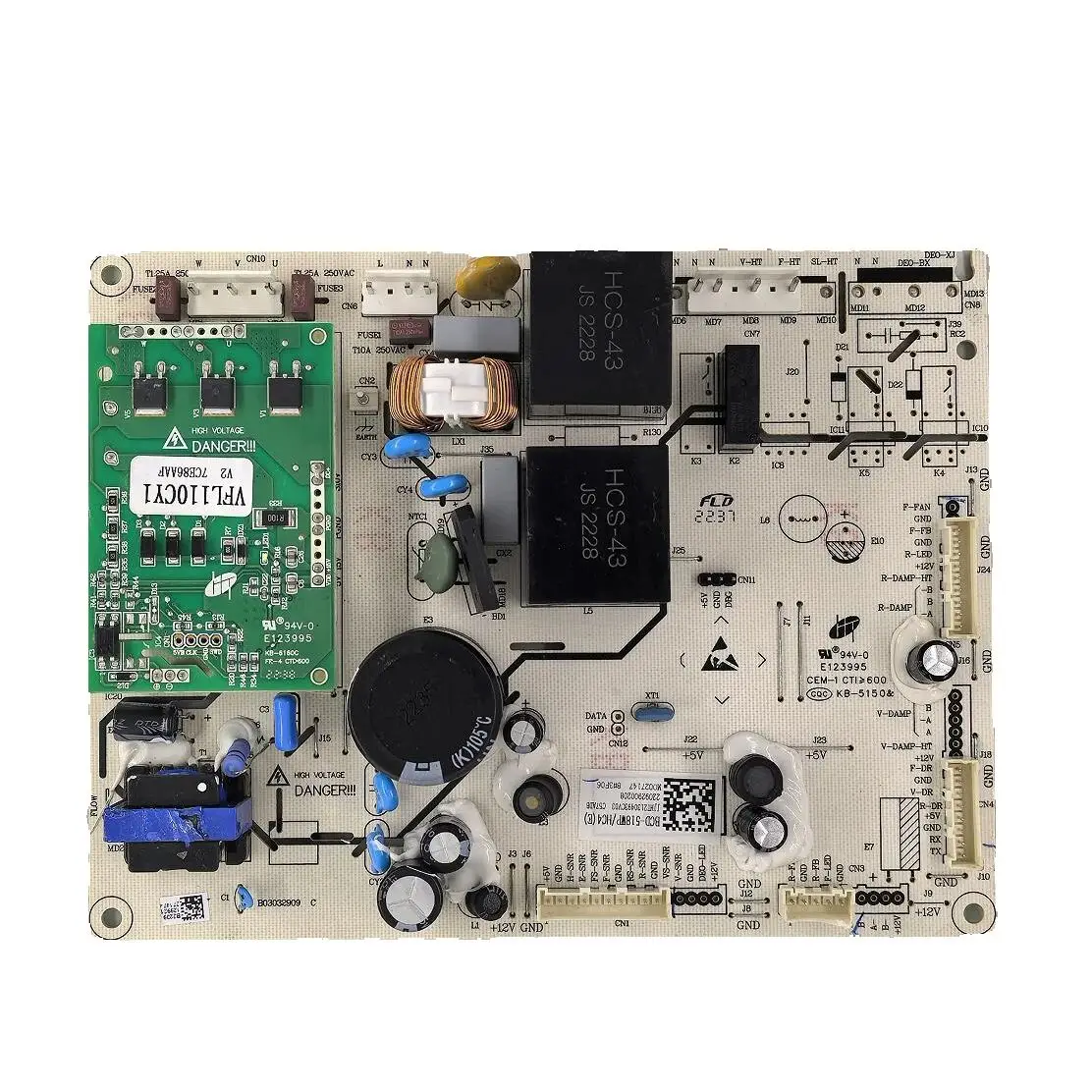 for embraco refrigerator Computer board BCD-518WP/HC4 2130493 refrigerator parts