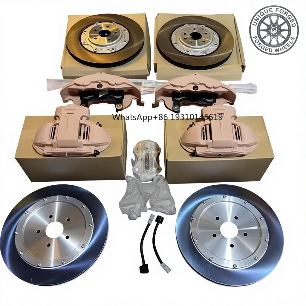 

26 Style Universal Forged Aluminum 6 Piston Front Rear Big Brake Kit High Performance Racing Retrofit Upgrade For Lexus RX LX Se