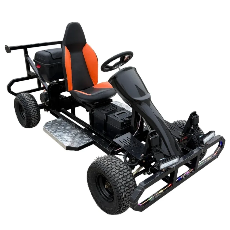 Four-wheeled kart beach car parent-child double electric motorcycle
