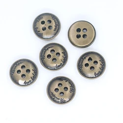 20pcs/bag New Fashion High-end Metal Copper Coat and Suit Decoration Accessories Buttons