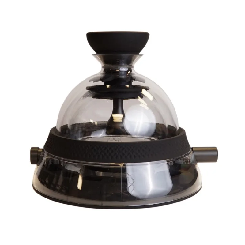 

Portable acrylic single tube Arab hookah with lamp