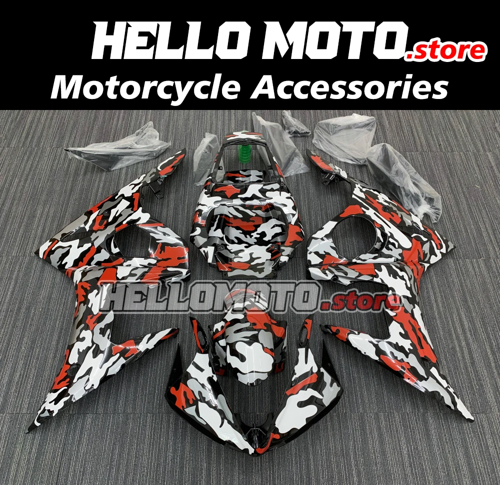 For YZF-R6 YZF R6 2003 2004 2005 R6S 2006 2007 2008 2009 Motorcycle Fairing Accessories Shell Bodywork Set RJ051 RJ09