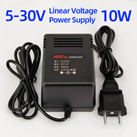 HIFI linear stabilized power supply 10W, low ripple 5V—12V—30V, suitable for decoder op amp headphone amplifier 5V 6V 9V 12V 24V