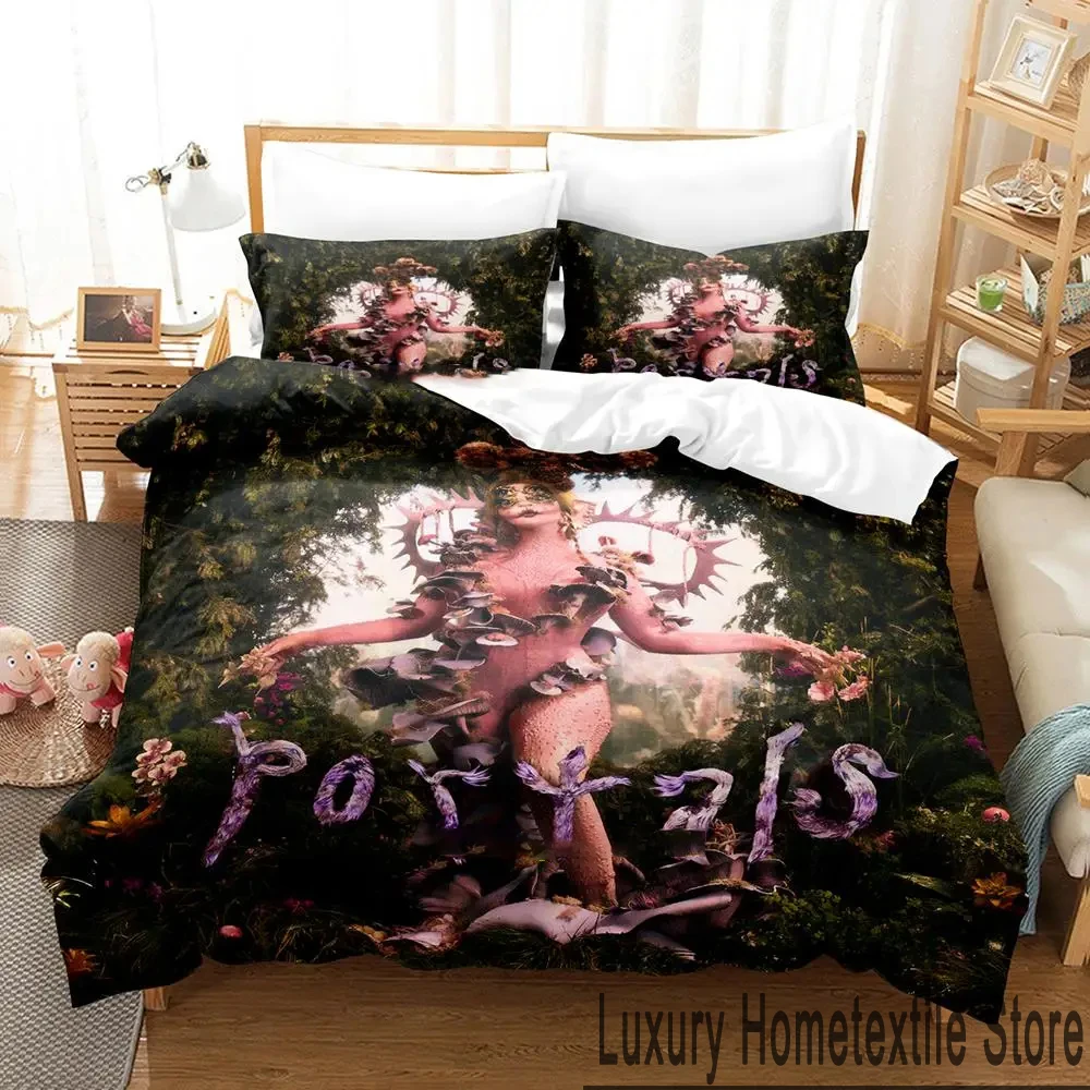 

3D Print Portals Melanie Martinez album Bedding Set Boys Girls Twin Queen King Size Duvet Cover Pillowcase Bed boys Adult