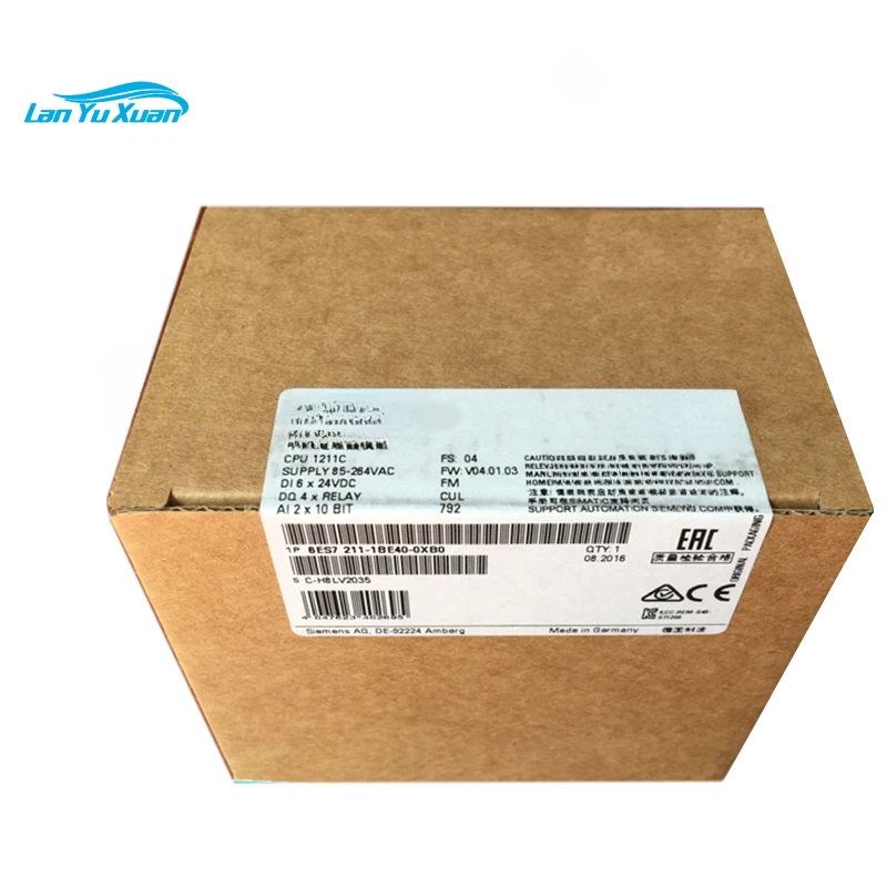 

Product bargaining, do not order directly 6ES7211-1BE40-0XB0 S7-1200 Series PLC Controller