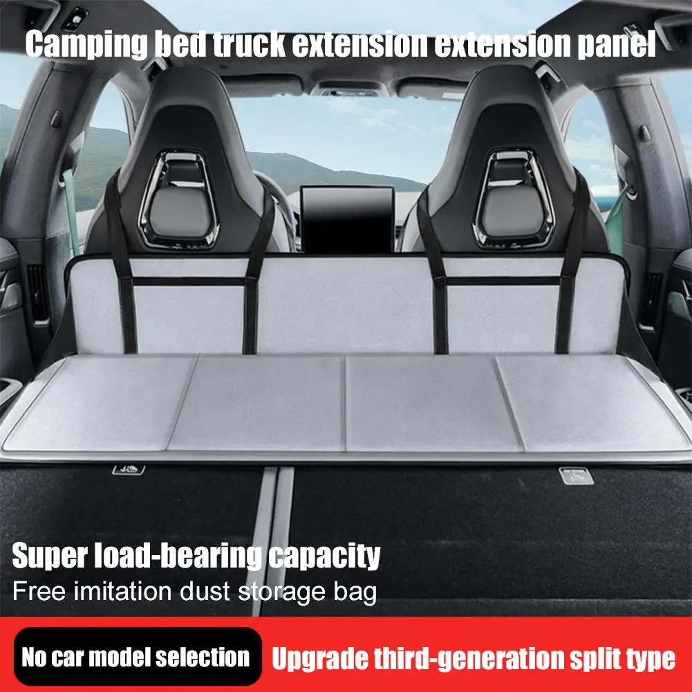 Per Tesla MODEL Y 3 Car Camping Rear Extension Board materasso in flanella pieghevole Universal Car Camping Interior Accessor U1q8