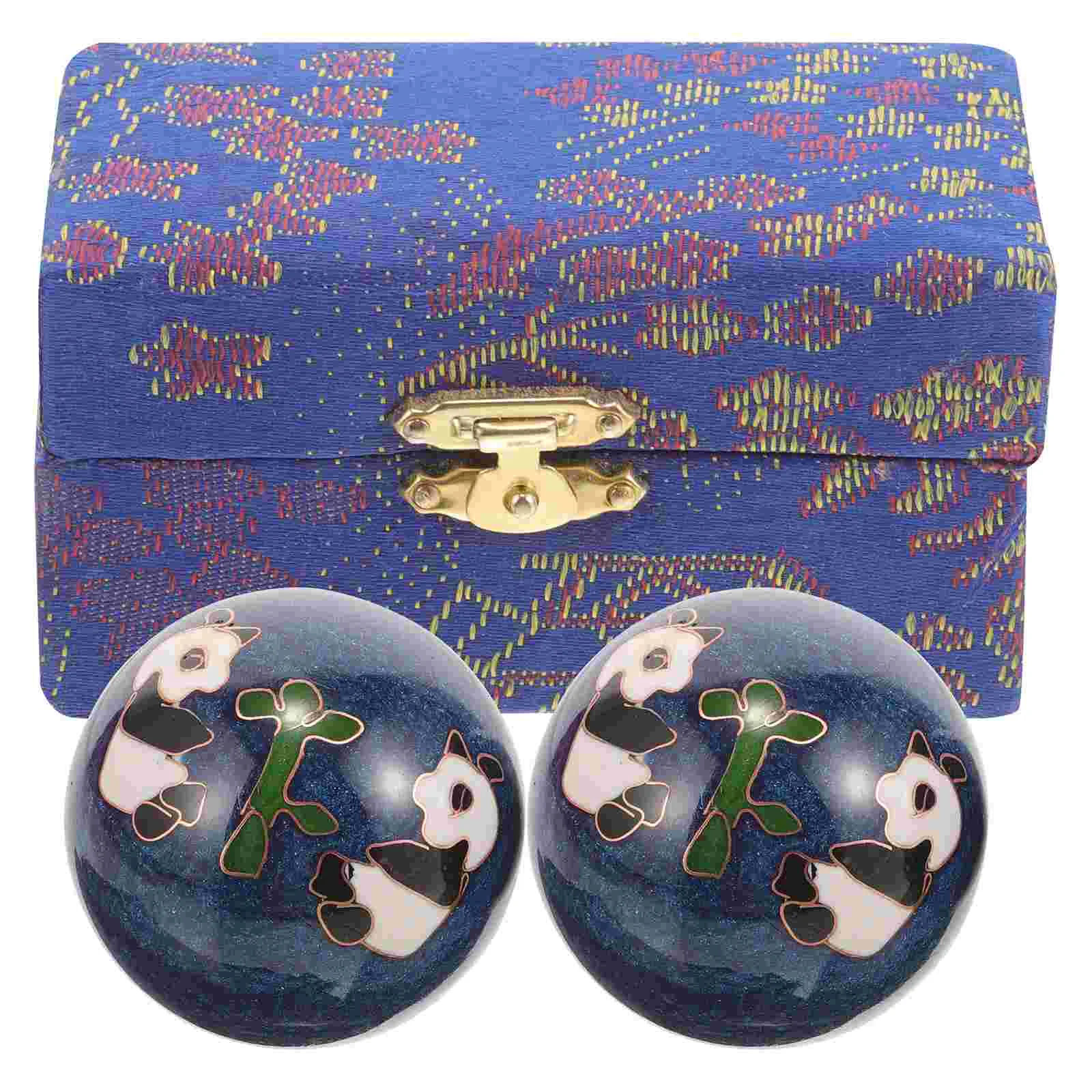 2 Pcs Fitness Handball Massaging Balls for Rolling Massage Practical Small Palm Health Care Handballs