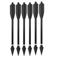 6pcs Black