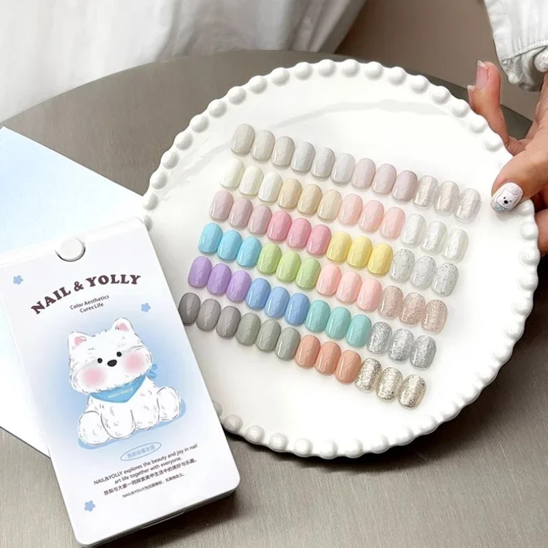 24 ألوان مسمار كريم الفن شبه الدائم هلام الصلبة هلام الورنيش مجموعة ألوان عارية بريق الأشعة فوق البنفسجية هلام البولندية لوحة جميع للتقليم