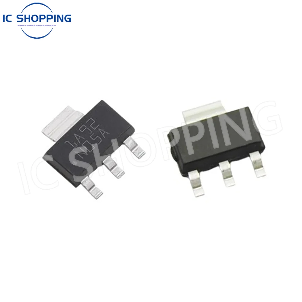 10PCS LM1117MPX-3.3 3.3V LM1117-3.3 N05A N05B SOT-223 SMD Voltage Stabilizer Chip IC New Original