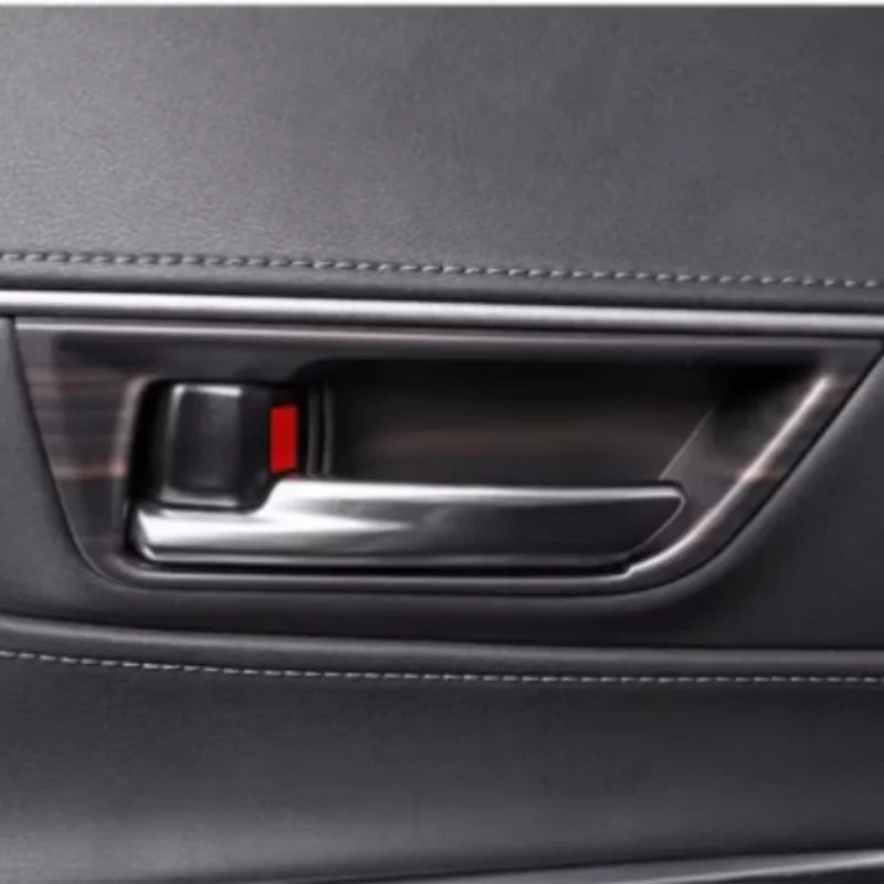 Fit For Toyota Harrier/ Venza2021 2022 2023 2024 ABS Armrest Handle Inner Door Bowl Sticker Frame Interior Accessories