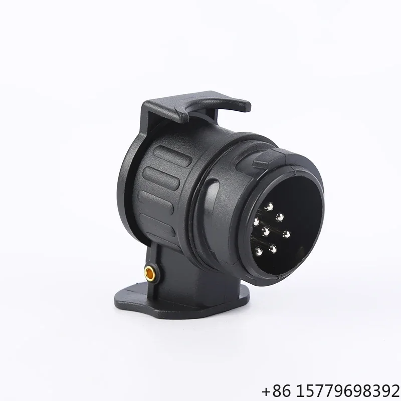 

Trailer Truck 13-7 Pin Plug Adapter European Style Socket Connector