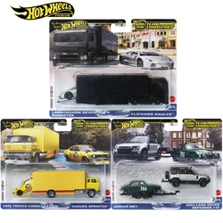 Assorted Original Hot Wheels Premium Team Transport 1/64 HotWheels Miniature Car Hoteelws Diecast Model Car Hotweheels FLF56 E