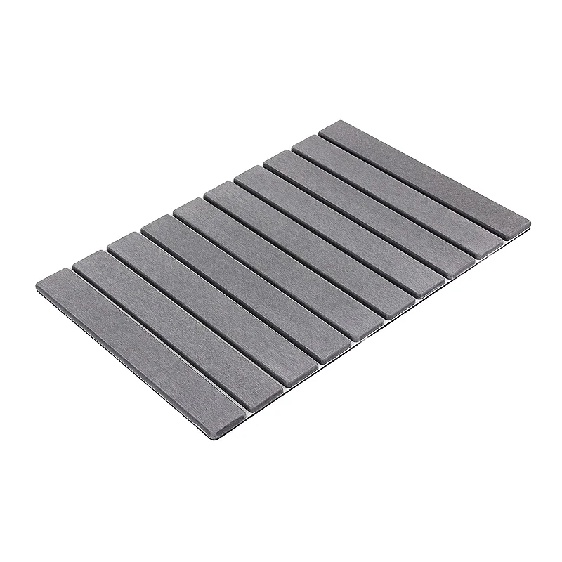 Modern solid color machine-made environmentally friendly bath mat super absorbent fast drying diatomaceous earth stone new