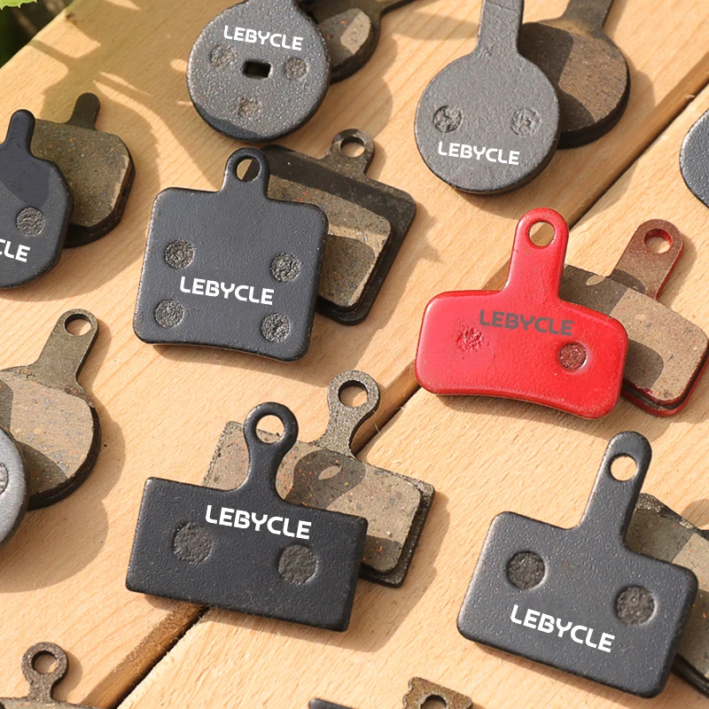 Lebycle 1Pairs High-Quality MTB Bike Resin Semi Metal Brake Pads Universal Hydraulic brake