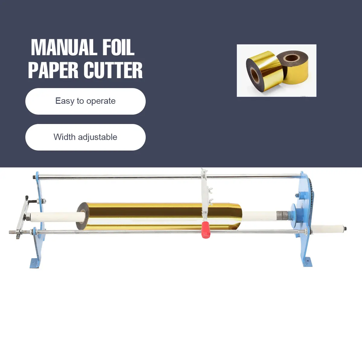 Hot Foil Paper Cutter Manual Slitter Hot Stamping Hand Cutting Machine Manual Foil Paper Cutter Slitter