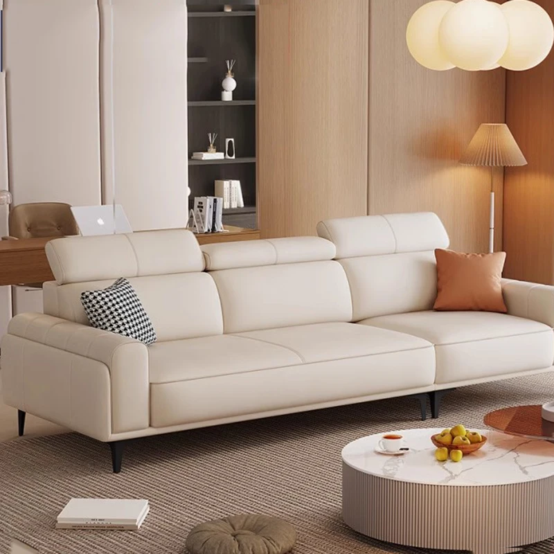 Lazy Living Room Sofa Bed Set Bedroom Floor Corner Leather Sofa Nordic Love Seat Sofa Para Habitacion Sofaset Furniture Room