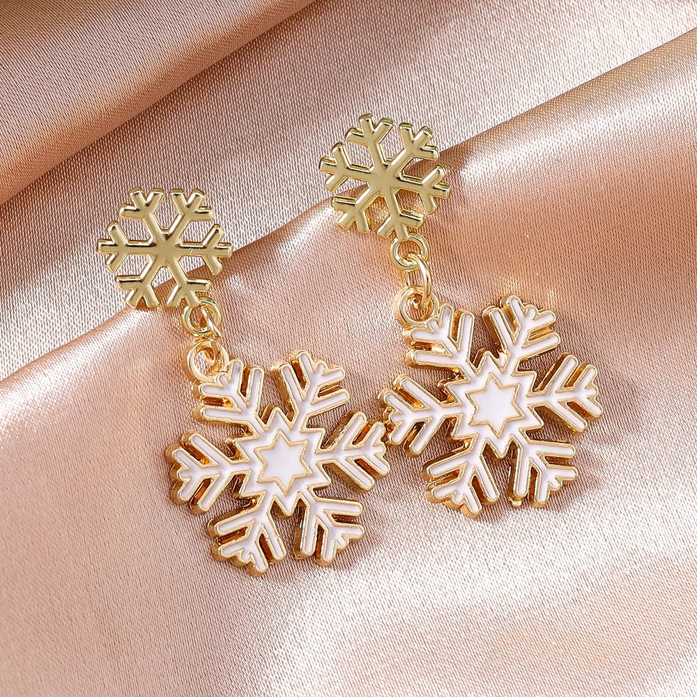 Aihua Goldfarbene Polaris-Stern-Ohrringe für Damen, Kristallsterne, Tropfenohrringe, modisch, für den täglichen Gebrauch, Hochzeit, Party, Schmuck, Geschenke – Detail 15