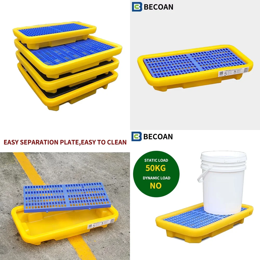 

Поддон для химикатов из переработанного полиэтилена HDPE для хранения